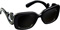 Prada Black Baroque Womens Sunglasses