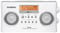 Sangean FM Stereo RDS / AM Digital Tuning White Portable Receiver