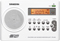Sangean AM FM Weather Alert Rechargeable Portable Radio