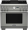 Thermador 36" Professional Series Pro Grand Commercial Depth All Gas Range
