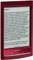 Sony Red Wi-Fi eBook Reader