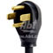 Whirlpool Universal 4-Prong 30 Amp Dryer Power Cord 