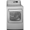 GE Profile Harmony Metallic Silver Gas Dryer