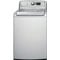GE Profile Harmony Metallic Silver Top Load Washer