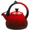 Le Creuset Enameled Steel 1.9 Quart Cherry Oolong Tea Kettle