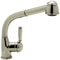 Rohl Country Side Lever Pull-Out Satin Nickel Kitchen Faucet