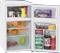 Avanti 3.1 Cu Ft Two Door Counter High White Refrigerator