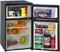 Avanti 3.1 Cu Ft Two Door Counterhigh Black Refrigerator