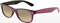 Rayban RB2132 New Wayfarer Purple Rubber Sunglasses