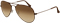 Ray-Ban Aviator Large Metal Brown Unisex Sunglasses
