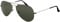 Ray-Ban Aviator Large Gunmetal Unisex Sunglasses