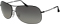 Ray-Ban Black RB3267 Rimless Unisex Sunglasses