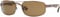 Ray-Ban RB3445 Brown Polarized Mens Sunglasses
