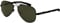 Rayban RB8307 Aviator Tech Polarized Black Sunglasses