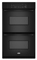 Whirlpool 30" Black Built-In Double Electric Oven