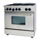BlueStar 36" RCS Series Pro-Style Free Standing Stainless Steel Gas Convection Oven