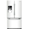 Samsung RFG297 White 29 Cu. Ft. French Door Bottom Freezer Refrigerator