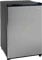 Avanti 4.5 Cu Ft Black With Stainless Steel Door Counter-High Refrigerator