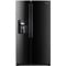 Samsung RS265 Black Side-By-Side Refrigerator