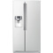 Samsung RS267 White Side-By-Side Refrigerator