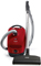 Miele S2 Titan Mango Red Compact Canister Vacuum