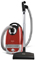 Miele Libra Deluxe Mid-Size Red Mango Canister Vacuum