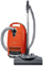 Miele S8380 Cat And Dog Orange Canister Vaccum
