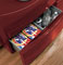 GE 13" Red Washer And Dryer Pedestal With Drawer