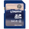 Kingston 16GB Secure Digital High-Capacity (SDHC) Class 4 Memory Card