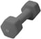 Cap Barbell Neoprene Grey 6 Lb Dumbbell
