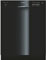 Bosch 24" 300 Series Black Built-In  Dishwasher