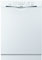 Bosch 24" Ascenta Series White Built-In Dishwasher