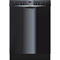 Bosch 24" Ascenta Series Black Built-In Dishwasher