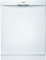 Bosch 24" 300 Series White Built-In Dishwasher