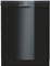 Bosch 24" 500 Series Black Built-In Dishwasher