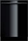 Bosch 24" Ascenta Series Black Built-In  Dishwasher