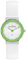 Skagen Studio Brights Green and White Leather Womens Watch