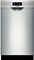 Bosch 18" Stainless Steel Built-In Dishwasher