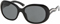 Prada PR 08L Black Wave Womens Sunglasses 