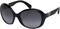 Prada SPR 08N Large Black Ladies Sunglasses