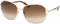 Prada SPR 58MS Light Gold Mens Aviator Sunglasses