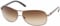 Prada SPR 59LS Brown Mens Aviator Sunglasses