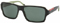 Prada SPS05L Large Black Square Sunglasses