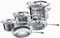 Le Creuset 10-Piece Tri-Ply Stainless Steel Cookware Set