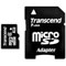 Transcend 4GB Micro Secure Digital High-Capacity (SD)(SDHC) Class 10 Memory Card, 
