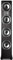 Polk Audio Black Floorstanding Loudspeaker