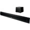 Boston Acoustics TVee Model 25 Black Soundbar Speaker With Wireless Subwoofer