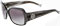 Tory Burch Black Screen Oversized Square Womens Sunglasses