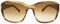 Tory Burch Brown Oversized Square Womens Sunglasses
