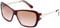 Tory Burch Wine T-Hinge Oversized Square Frame Womens Sunglasses